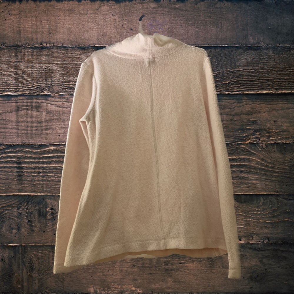 J. Crew Heather Pink Cowl Neck Pullover Sweater